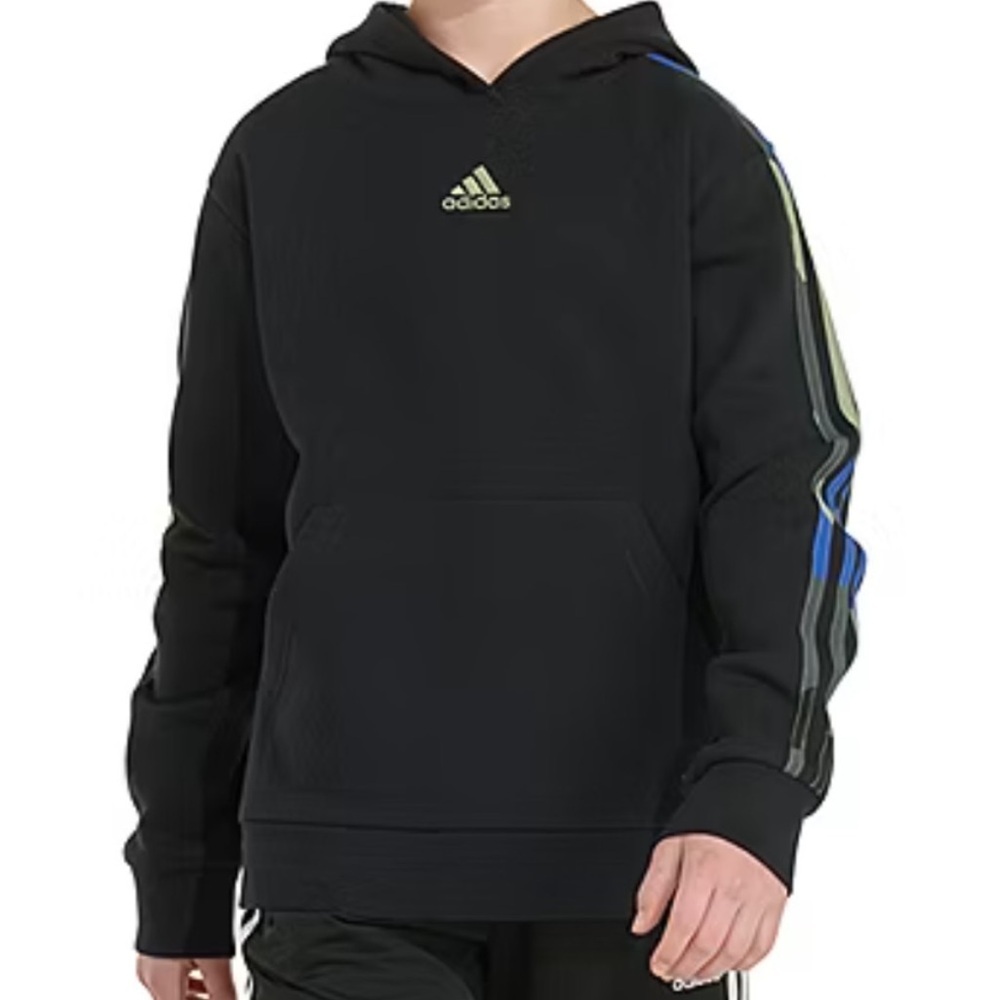 Adidas Kids Boys  Camo Stripe Hoodie